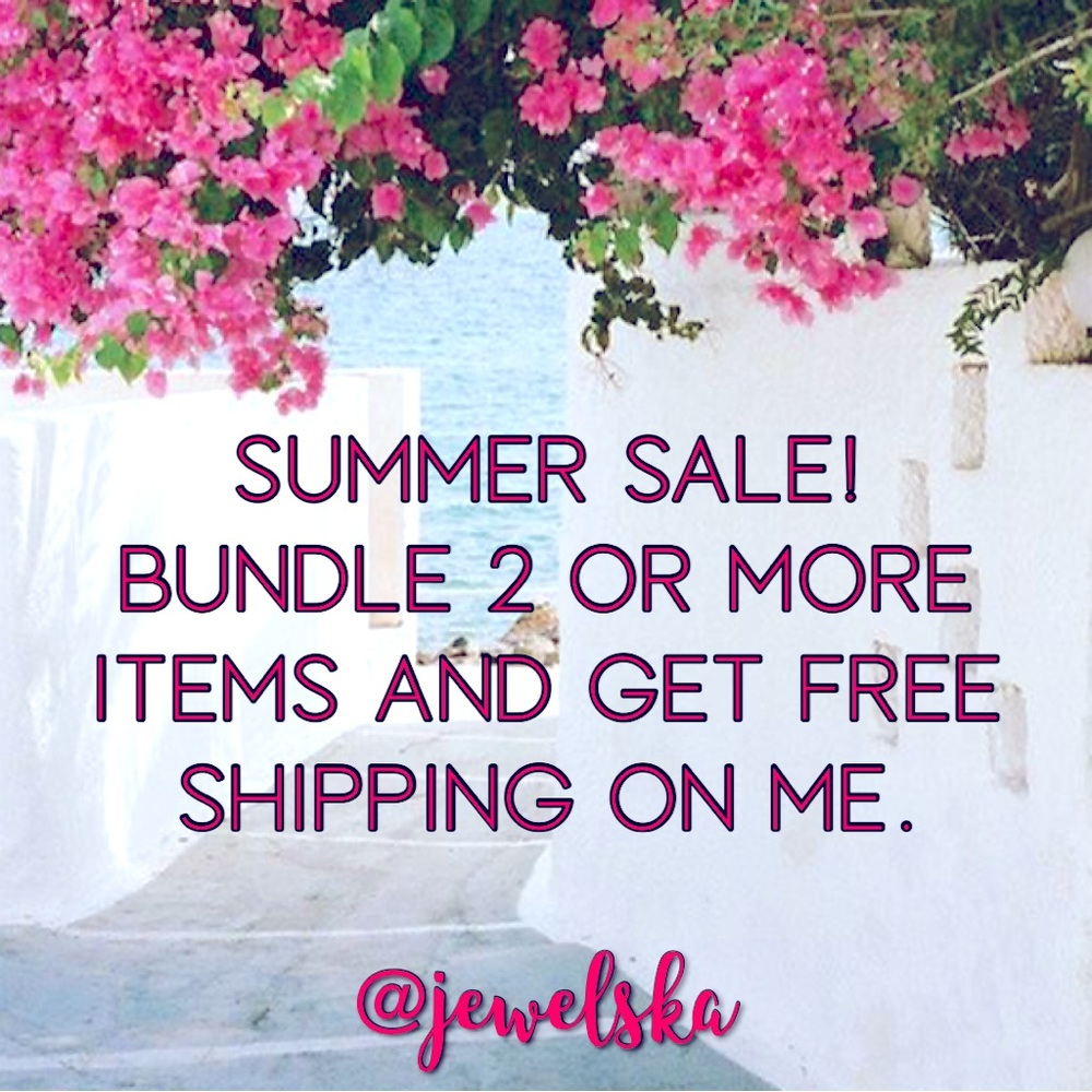 Summer sale! Bundle 2 or more items for free shipping.